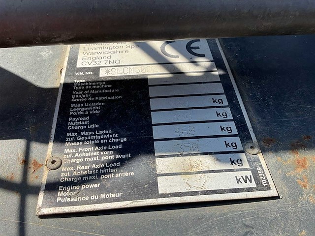 2017 thwaites mach 300 compacte motorkruiwagen / minidumper - afbeelding 8 van  13