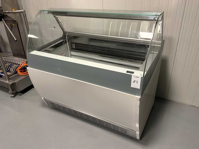 2017 topcold ice cream display k-1 koelvitrine - afbeelding 1 van  6