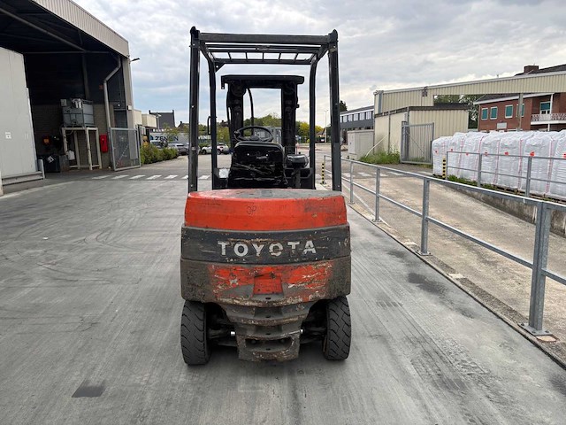 2017 toyota 7fbmf25 - vorkheftruck - afbeelding 25 van  30