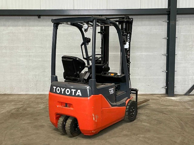 2017 toyota 8fbe15t vorkheftruck - afbeelding 5 van  11