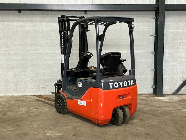 2017 toyota 8fbe15t vorkheftruck - afbeelding 6 van  11