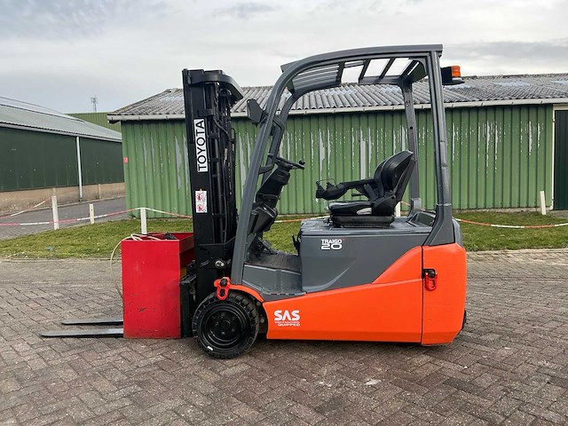 2017 toyota 8fbe20t vorkheftruck - afbeelding 1 van  13