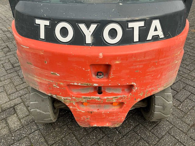 2017 toyota 8fbmkt25 vorkheftruck - afbeelding 36 van  37