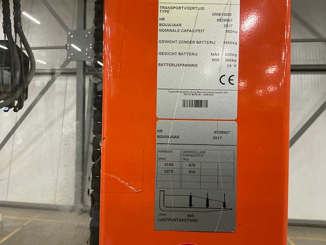 2017 toyota bt optio ome100m man-up truck - afbeelding 9 van  17