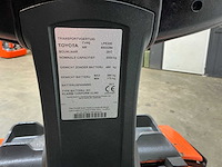 2017 toyota lpe200 elektrische palletwagen - afbeelding 2 van  10