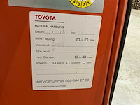 2017 toyota lpe200 meerijpallettruck - afbeelding 4 van  13