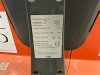 2017 toyota lwe160 elektrische palletwagen - afbeelding 5 van  14