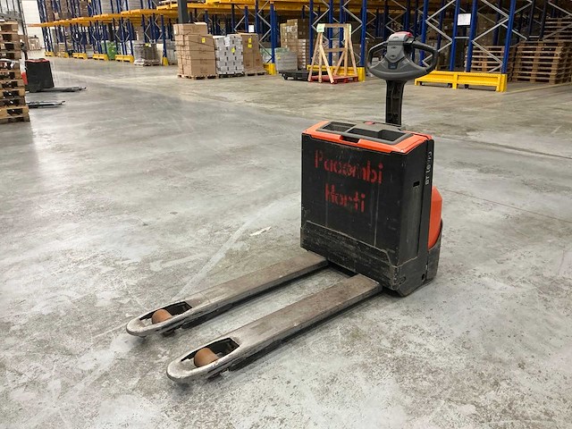 2017 toyota lwe160 elektrische palletwagen - afbeelding 1 van  14