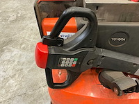 2017 toyota lwe160 elektrische palletwagen - afbeelding 5 van  6