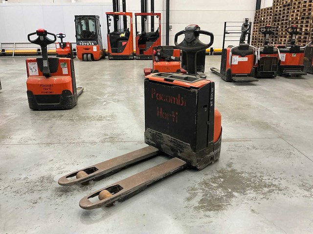 2017 toyota lwe160 elektrische palletwagen - afbeelding 1 van  11