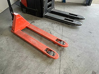 2017 toyota/bt lifter lmh230 hand hydraulische palletwagen - afbeelding 4 van  8