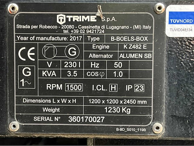 2017 trime b-boels-box stationaire lichtmast led - afbeelding 10 van  24