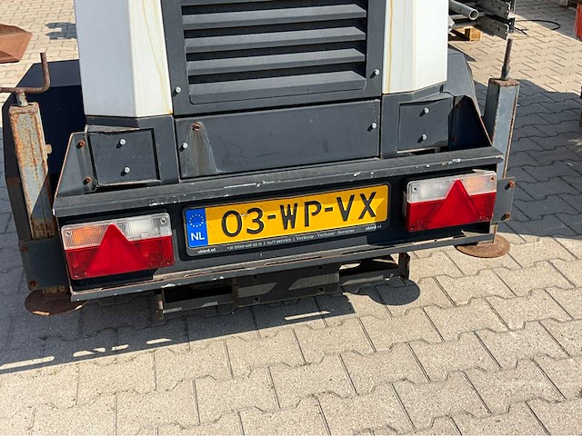 2017 trime x-ecok x-ecok2 led lichtmast aggregaat aanhangwagen - afbeelding 19 van  20