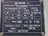 2017 trime x-ecok x-ecok2 led lichtmast aggregaat aanhangwagen - afbeelding 11 van  20