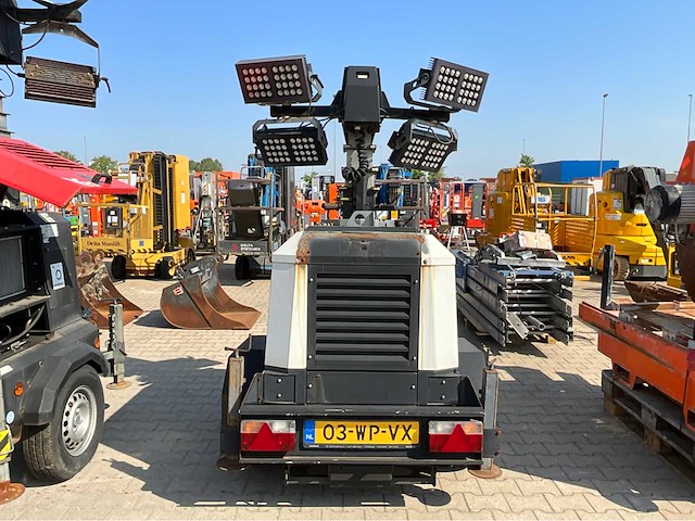 2017 trime x-ecok x-ecok2 led lichtmast aggregaat aanhangwagen - afbeelding 17 van  20