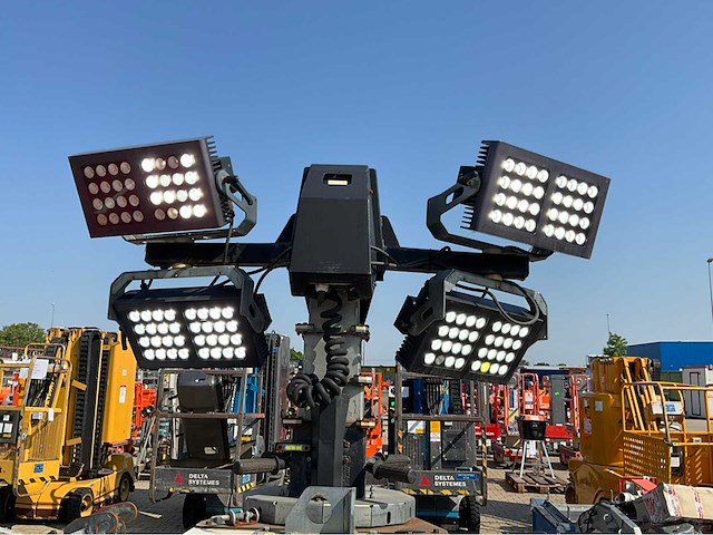 2017 trime x-ecok x-ecok2 led lichtmast aggregaat aanhangwagen - afbeelding 20 van  20