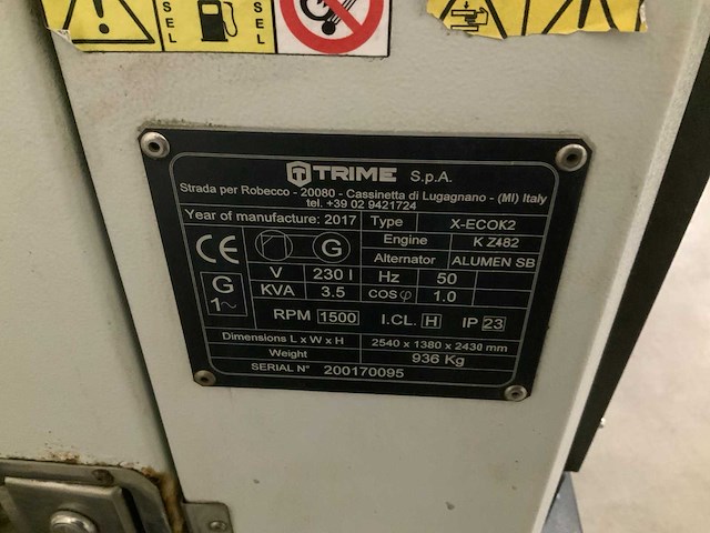 2017 trime x-ecok2 tower light lichtmast - afbeelding 3 van  11