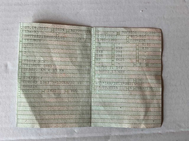 2017 triumph tiger 800 xcx motorfiets - afbeelding 10 van  21