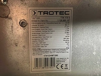 2017 trotec ttk 0175 s bouwdroger 50l - afbeelding 6 van  7