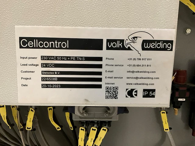 2017 valk welding panasonic h3100 lasrobot installatie - afbeelding 16 van  25