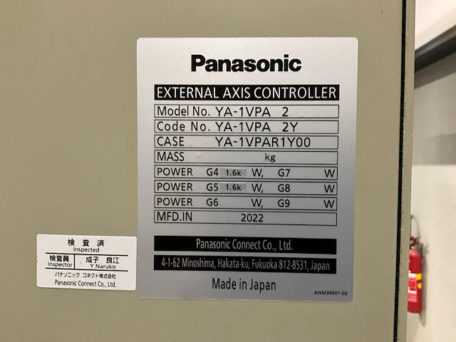 2017 valk welding panasonic h3100 lasrobot installatie - afbeelding 18 van  25