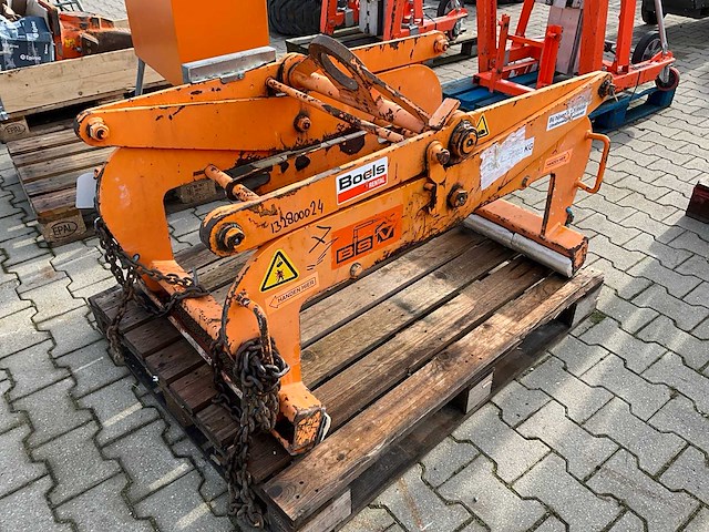 2017 van der blij bsv 408/80 mechanische blokkenklem - afbeelding 1 van  8