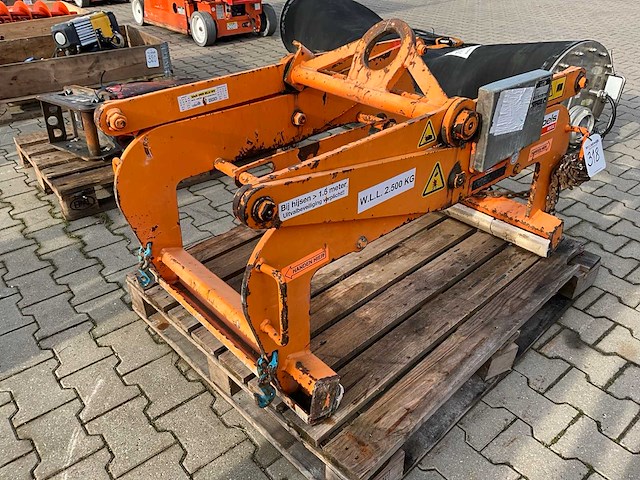 2017 van der blij bsv 408/80 mechanische blokkenklem - afbeelding 3 van  8