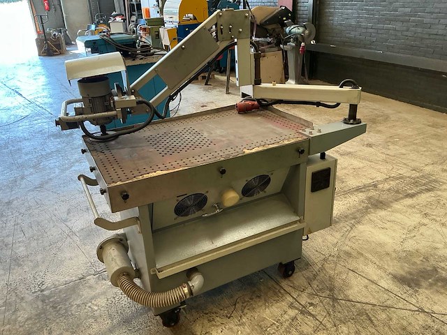 2017 vg machines bvba dag schijfarm-slijpmachine - afbeelding 1 van  21