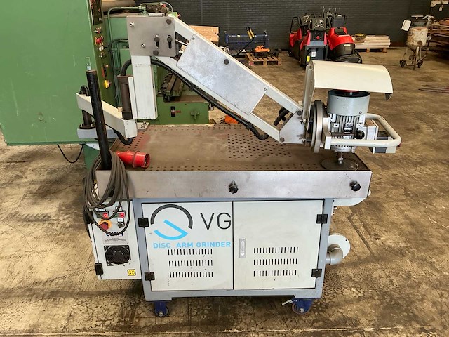 2017 vg machines bvba dag schijfarm-slijpmachine - afbeelding 18 van  21