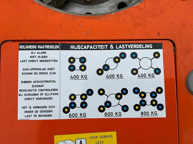 2017 viavac gbx2800 vacuümheffer - afbeelding 8 van  11