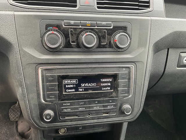 2017 volkswagen caddy 2.0tdi l1h1 trendline bedrijfswagen - afbeelding 9 van  24