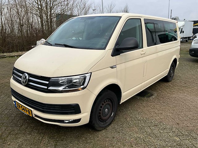 2017 volkswagen transporter kombi caravelle tdi bedrijfswagen - afbeelding 1 van  35