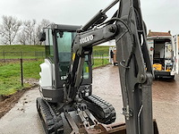 2017 volvo ec27d minigraafmachine - afbeelding 2 van  23