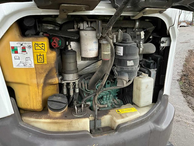 2017 volvo ec27d minigraafmachine - afbeelding 13 van  23