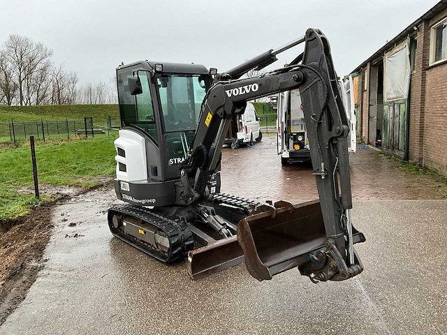 2017 volvo ec27d minigraafmachine - afbeelding 17 van  23