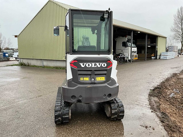 2017 volvo ec27d minigraafmachine - afbeelding 19 van  23