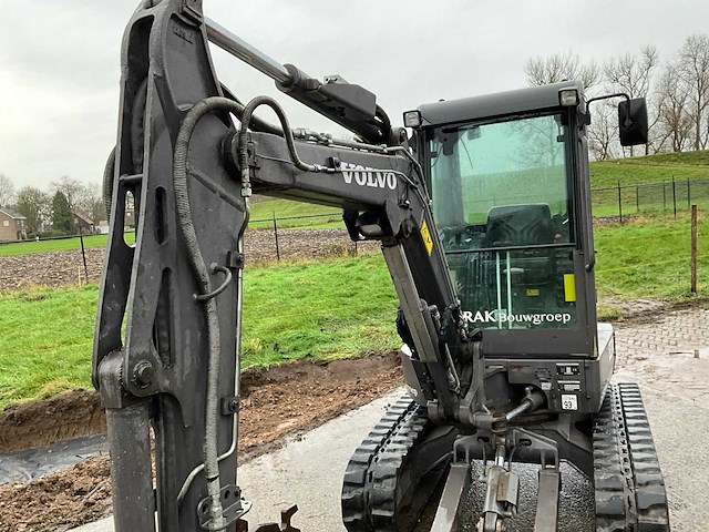 2017 volvo ec27d minigraafmachine - afbeelding 23 van  23