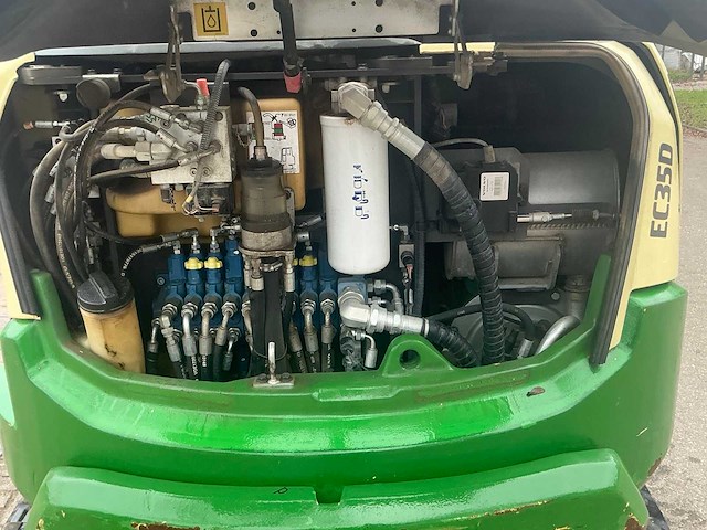2017 volvo ec35d midigraafmachine - afbeelding 24 van  40