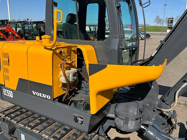 2017 volvo ec55d midigraafmachine - afbeelding 29 van  31