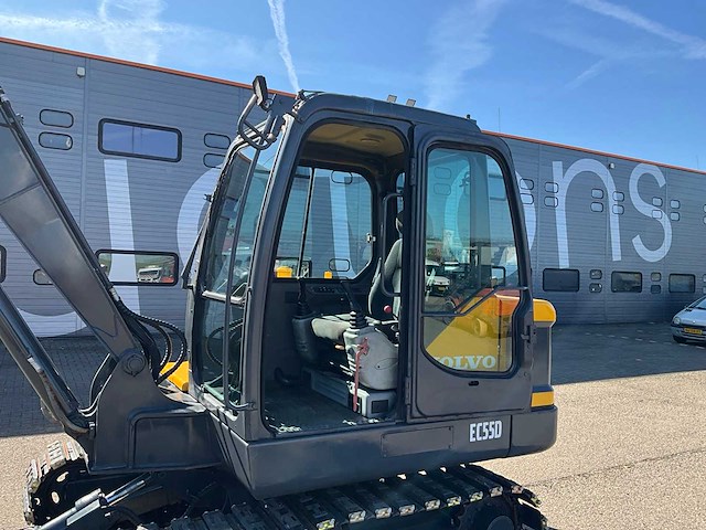 2017 volvo ec55d midigraafmachine - afbeelding 12 van  31