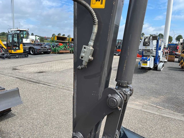 2017 volvo ec55d minigraafmachine - afbeelding 11 van  34