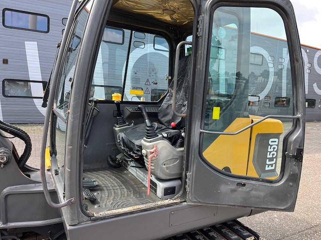 2017 volvo ec55d minigraafmachine - afbeelding 20 van  34