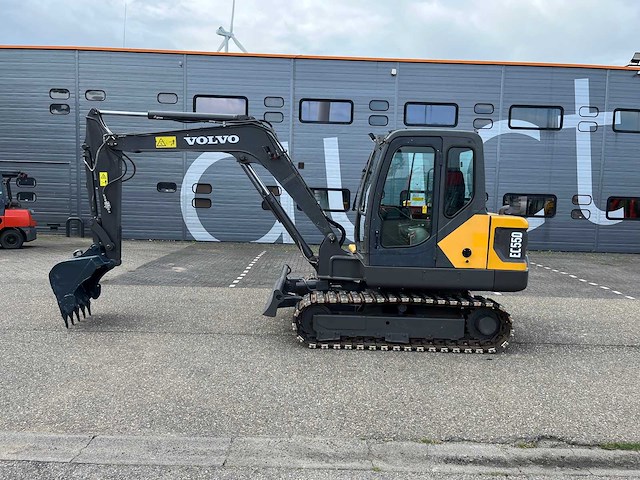 2017 volvo ec55d minigraafmachine - afbeelding 12 van  34