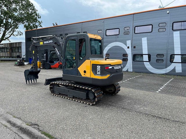 2017 volvo ec55d minigraafmachine - afbeelding 23 van  34