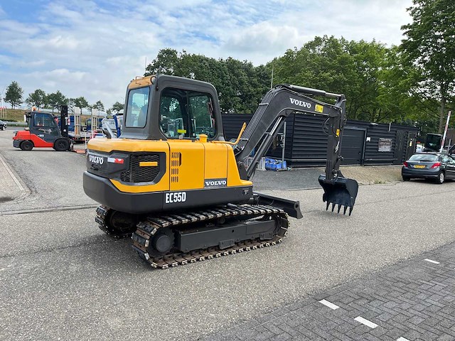 2017 volvo ec55d minigraafmachine - afbeelding 30 van  34