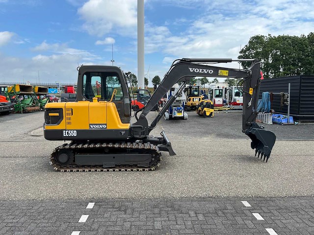 2017 volvo ec55d minigraafmachine - afbeelding 31 van  34