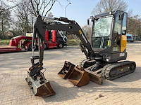 2017 volvo ecr25d mini graafmachine - afbeelding 1 van  17