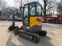 2017 volvo ecr25d mini graafmachine - afbeelding 10 van  17
