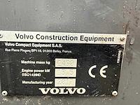2017 volvo ecr25d mini graafmachine - afbeelding 9 van  17
