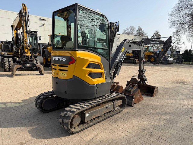 2017 volvo ecr25d minigraafmachine - afbeelding 14 van  17